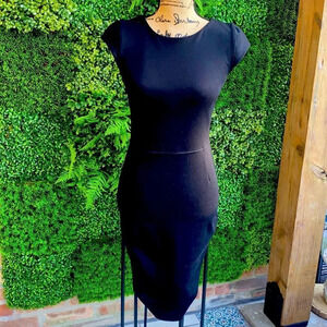 Bar III bodycon stretchy jersey dress